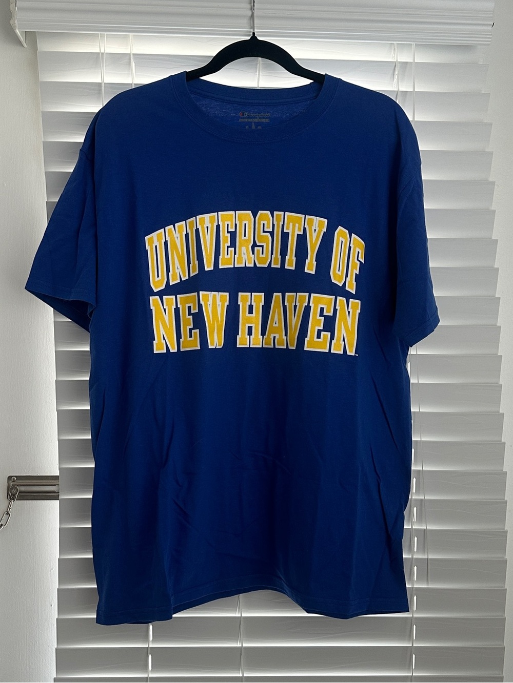 University of New Haven Men's Crewneck T-Shirt - Royal Blue